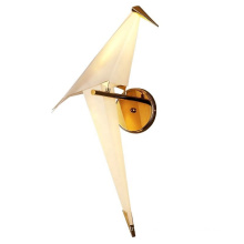 Nordic Paper Crane Indoor Decorative Bird Wall Lamp